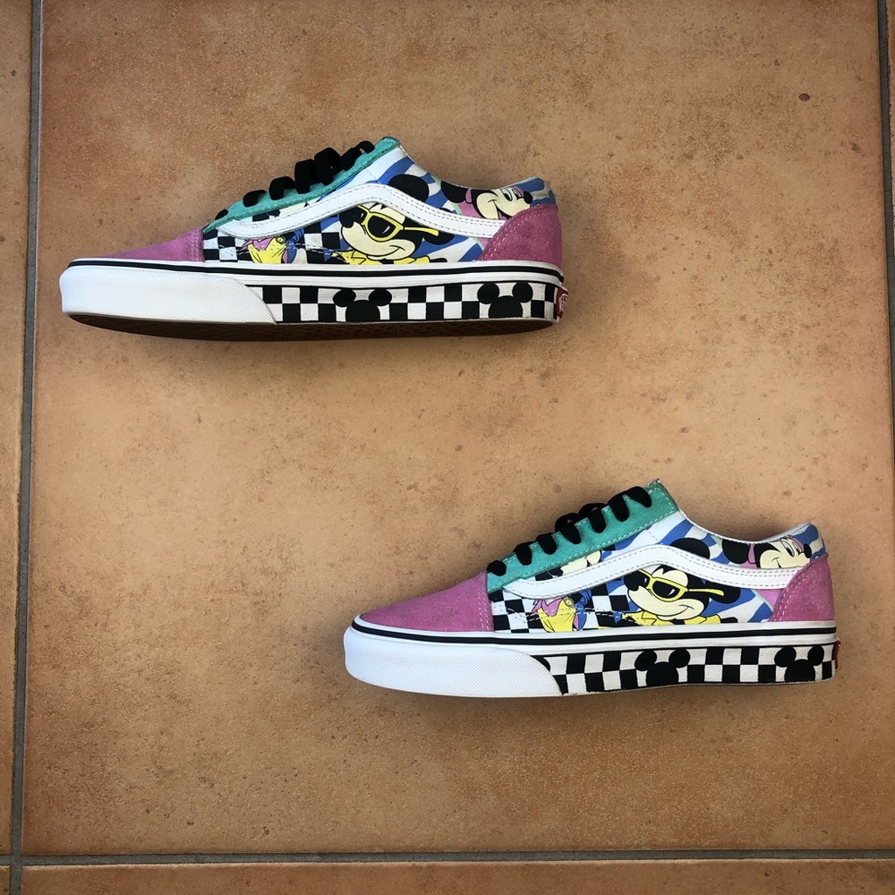 VANS Disney MickeyMouse Wmns7.5/Mens6 (24cm)